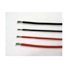 CABLE SILICONA 14 AWG 2,0 MM ROJO/NEGRO 0.5M+0.5M