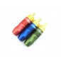 FPV - CONECTOR DE COBRE BAÑADO EN ORO RCA MACHO (3