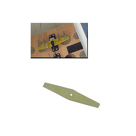 BRAZO SERVO DOBLE 120MM FIBRA *