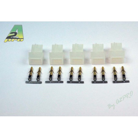 CONECTOR ORO AMP HEMBRA (1 unidad)