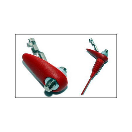 SOPORTE ANTENA ROJO *