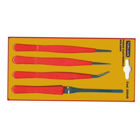 JGO. PINZAS ACERO INOX./AISLADAS (4) *