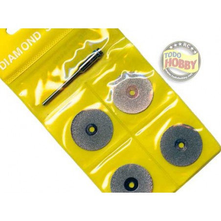 DISCO DIAMANTADO 25 MM 4 PZAS