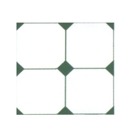 ZZ SUELO DM ROMBO VERDE 24X12 (4) V.U. *