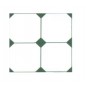 ZZ SUELO DM ROMBO VERDE 24X12 (4) V.U. *