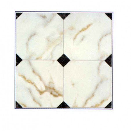 ZZ MARMOL ROMBO BLANCO 24,5X14 *