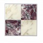 ZZ MARMOL LILA BLANCO 24,5X14 *