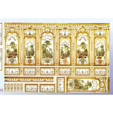ZZ PAPEL PARED SERIE ORO