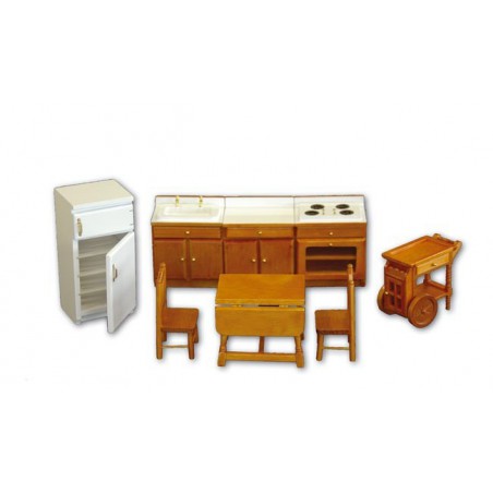 zz COCINA MADERA MIEL  *