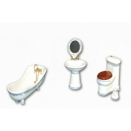 zz BAÑO PORCELANA AZUCENA