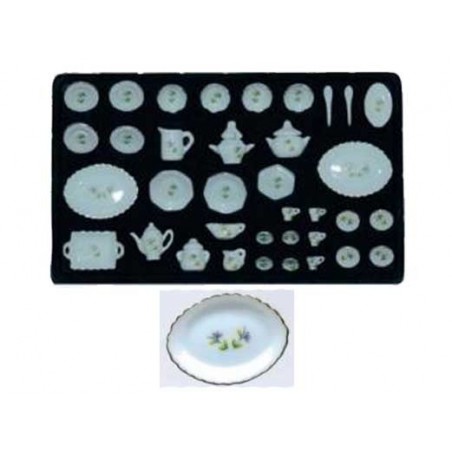 zz VAJILLA COMPLETA 36 PZAS. AMARI