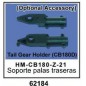 SOPORTE PALAS TRASERAS CB180D