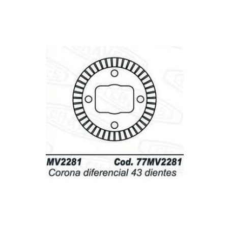 CORONA DIFERENCIAL AVIO&RACING *
