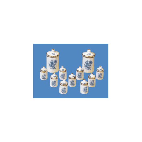 ZZ TARROS CERAMICA DECORADO AZUL