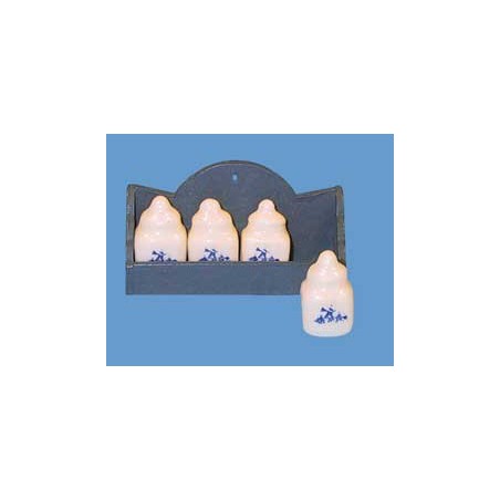 zz ESPECIERO 4 BOTES BLANCO/AZUL