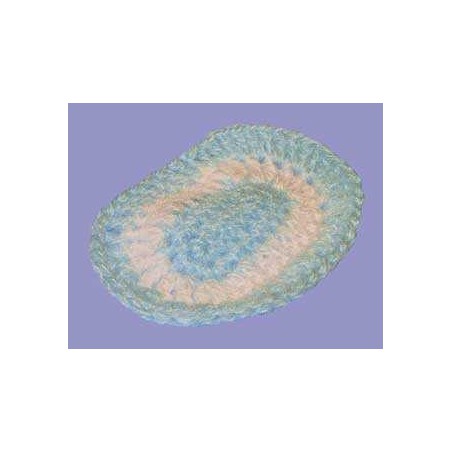 ZZ- ALFOMBRA BAÑO CELESTE