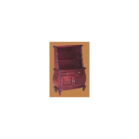 zz MUEBLE SALON PLATERO CAOBA