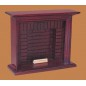 CHIMENEA LADRILLO CAOBA