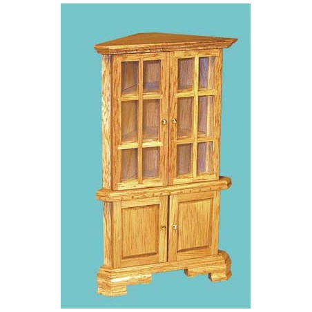 zz MUEBLE VITRINA ESQUINA MIEL