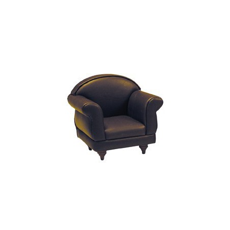 ZZ-SILLÓN MARRÓN PIEL