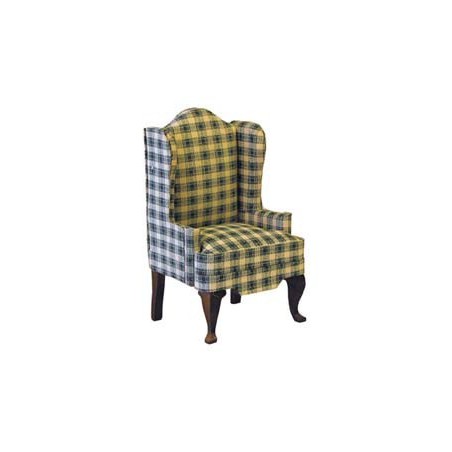ZZ-SILLÓN TAPIZADO CUADROS