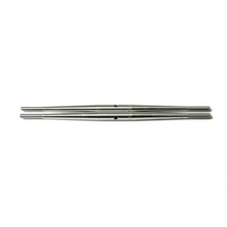 VARILLA MANDO DOBLE ROSC. ALUM M3 (100MM)