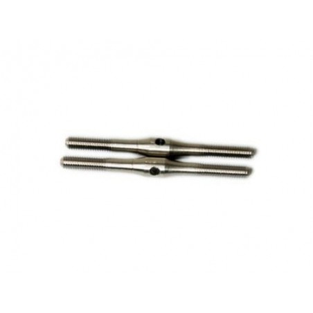 VARILLA MANDO DOBLE ROSC. SUS303 M3 (50MM)