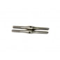 VARILLA MANDO DOBLE ROSC. SUS303 M3 (50MM)
