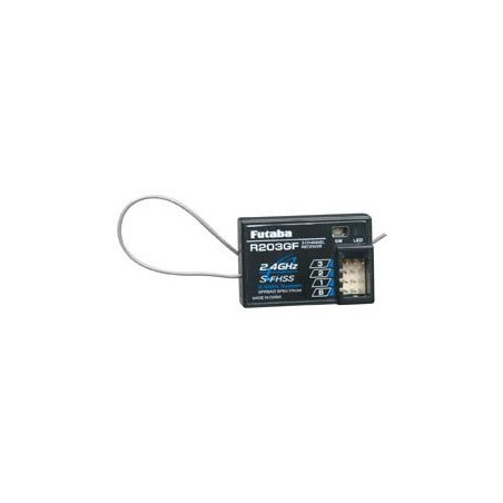 EMISORA FUTABA 3PRKA 2,4GHz CON RECEPTOR R203F