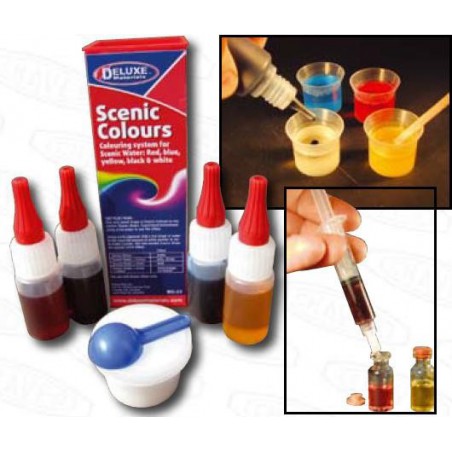 DELUXE SCENIC COLOURS  4 TINTES