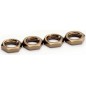 TUERCA RUEDA 1/8 CROMADA (4 UNDS)