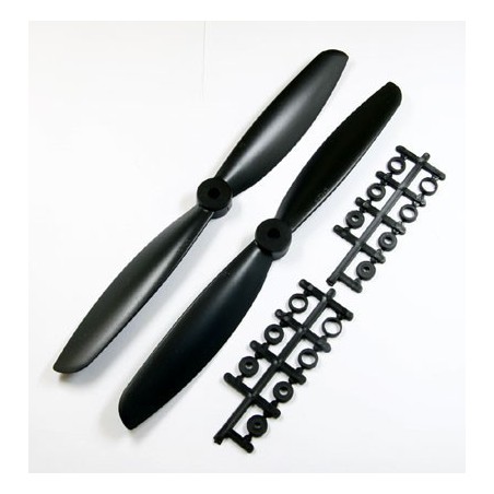 JUEGO HELICES ELECTRICAS 4X4.5 SF N/P NEGRO