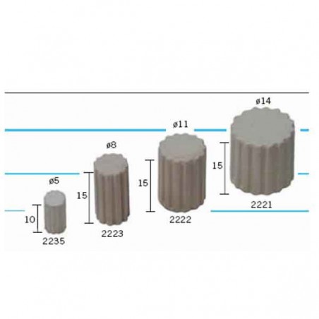 COLUMNA GRIEGA 5MM (50 pzas. aprox.)