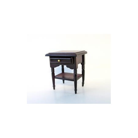 ZZ MESITA AUXILIAR 1 CAJON C/ CAOBA