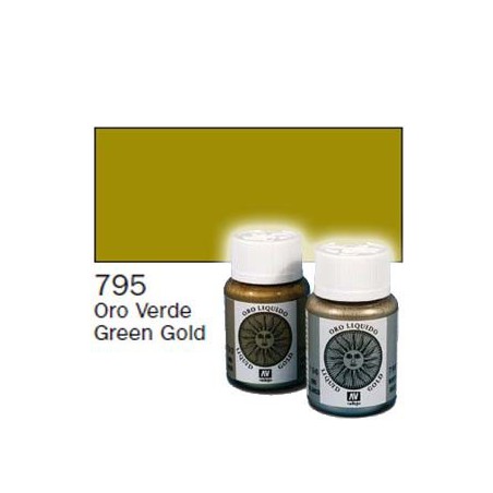 PINTURA VALLEJO ORO VERDE LIQUIDO 35ML