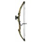 ARCO POLEAS POTENCIA 25KG CAMUFLAJE