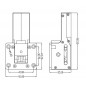 TREN RETRACTIL ELECTRICO PARA AVION HASTA 12KG A 7,4V