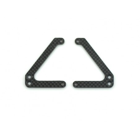 SUSPENSION ARM L+R CARBONO SERPENT F110