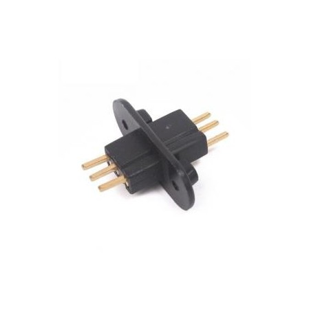 CONECTOR SERVO CON SOPORTE PARA FUSELAJE