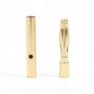 CONECTOR ORO 2MM PAREJA