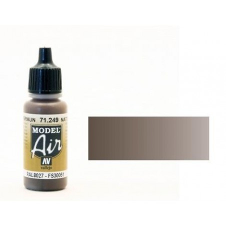 PINTURA VALLEJO MODEL AIR MARRON NATO 17ML