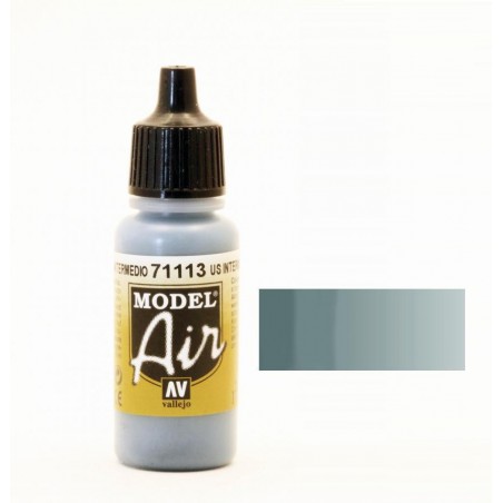 PINTURA VALLEJO MODEL AIR AZUL INTERMEDIO US WWII 17ML