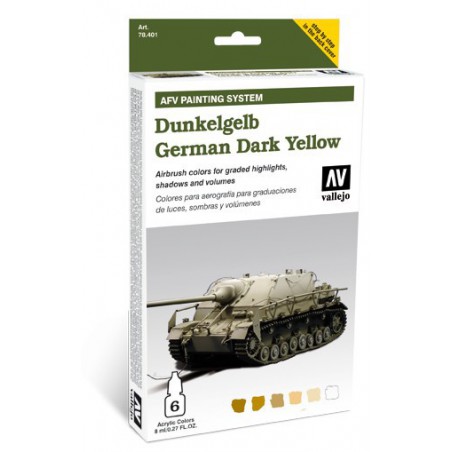 CONJUNTO VALLEJO AFV AMARILLO OSCURO ALEMÁN