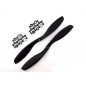 JUEGO HELICES 8X4.5 NYLON/CARBONO NORM./PUSHER