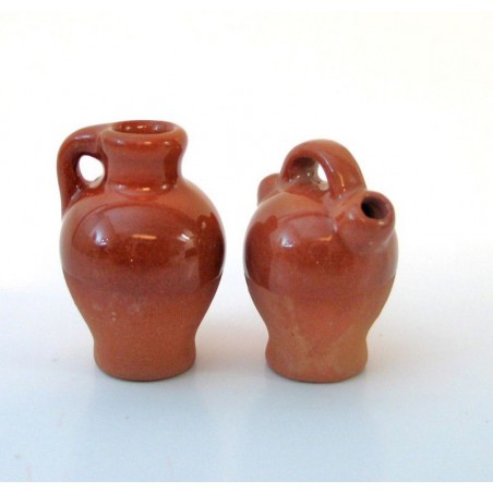 ZZ BOTIJO Y JARRA DE BARRO