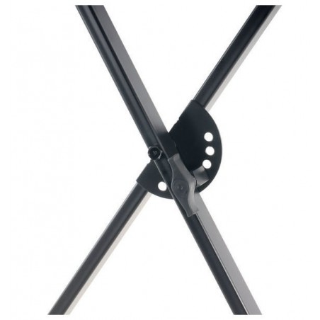 SOPORTE AVION EN X 920X460MM METAL NEGRO 3,5KG