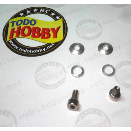 RAPTOR 30-50 SET ESPACIADORES CABEZA ROTOR