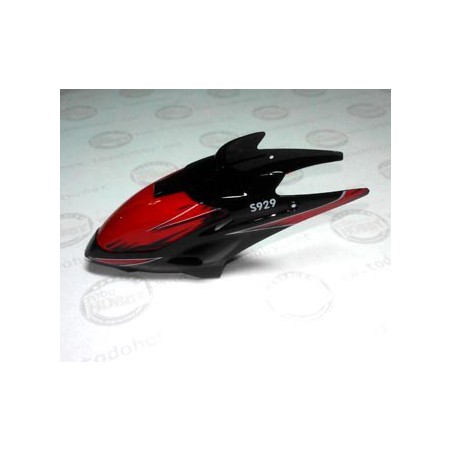 CABINA ROJA HELICOPTERO SWIFT S929 WLTOYS