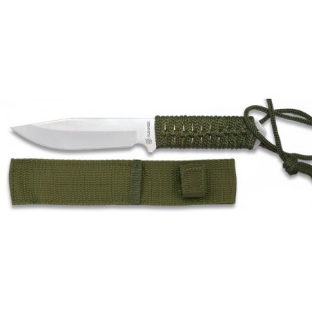 CUCHILLO MILITAR C/ FUNDA, H/ 11cm