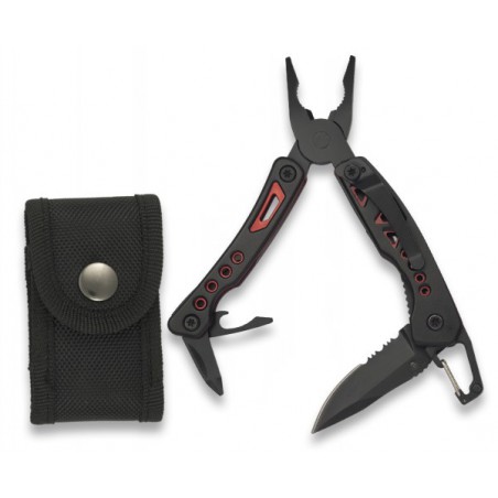 ALICATE NEGRO CON FUNDA